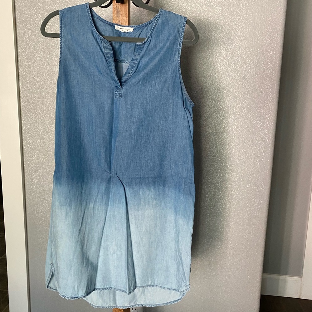 Beach Lunch Lounge ombré chambray shift dress.